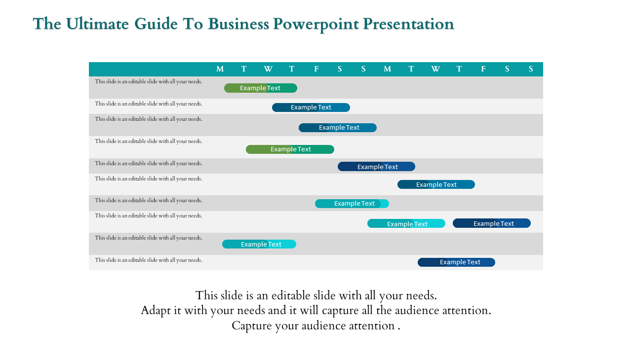 Free - Business PowerPoint Presentation- Business Guide